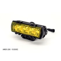 Lentille ambre LAZER ST-4 EVO 15° : éclairez et protégez vos LED