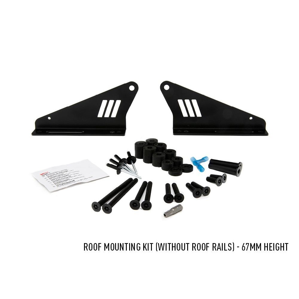KIT MONTAGE TOIT 67mm LAZER : Installation LED 4x4 Facile