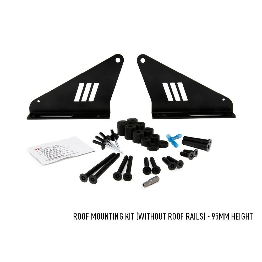 Kit Montage Toit 95mm LAZER pour 4x4 – Installation LED Facile
