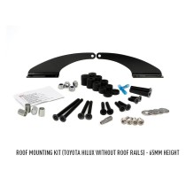 Kit Montage Toit AV LAZER H65mm P105mm - Fixation LED 4x4 Fiable