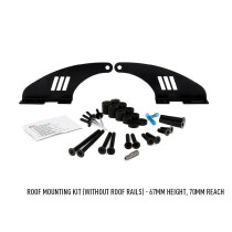 KIT MONTAGE TOIT AV LAZER 67mm Linear – Fixation LED 4x4 fiable