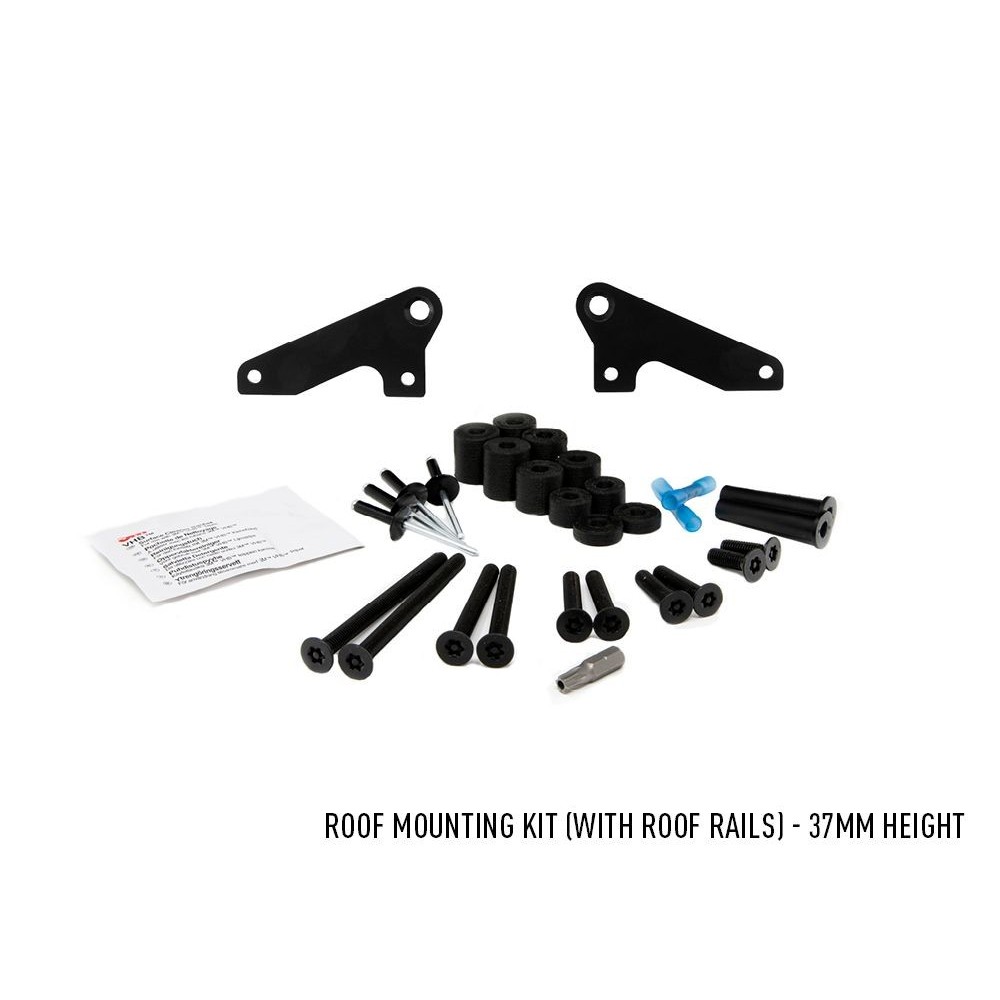Kit Montage Toit LAZER 37mm avec Rails - Fixation LED 4x4 Facile