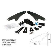 KIT Montage Toit LAZER avec Rails 4x4 – Installation LED Facile