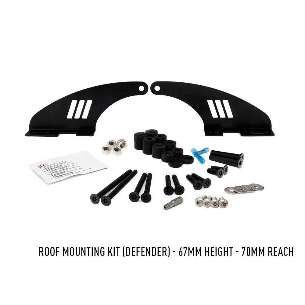  Kit Montage Toit LR Defender LAZER – Fixation LED 4x4 Robuste 
