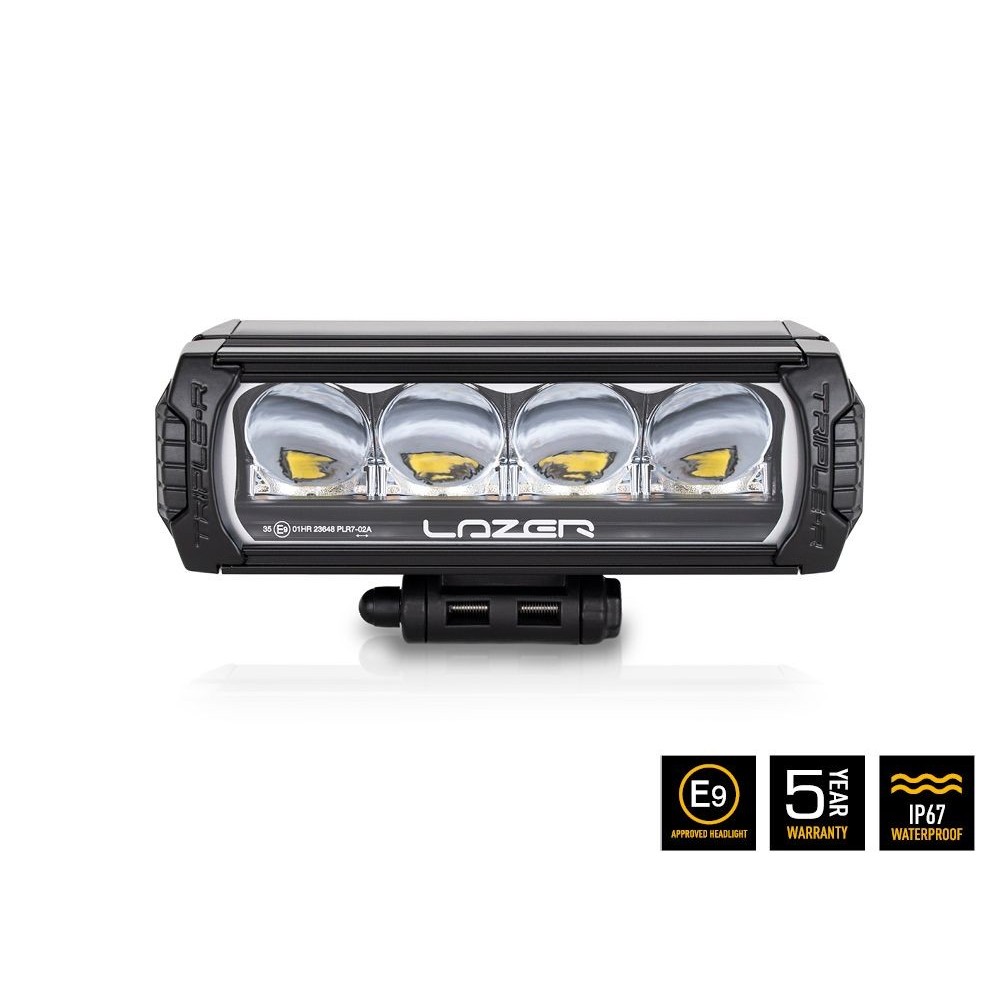 Phare LED LAZER Triple-R 4 Gen2 Noir : Puissance & Performance