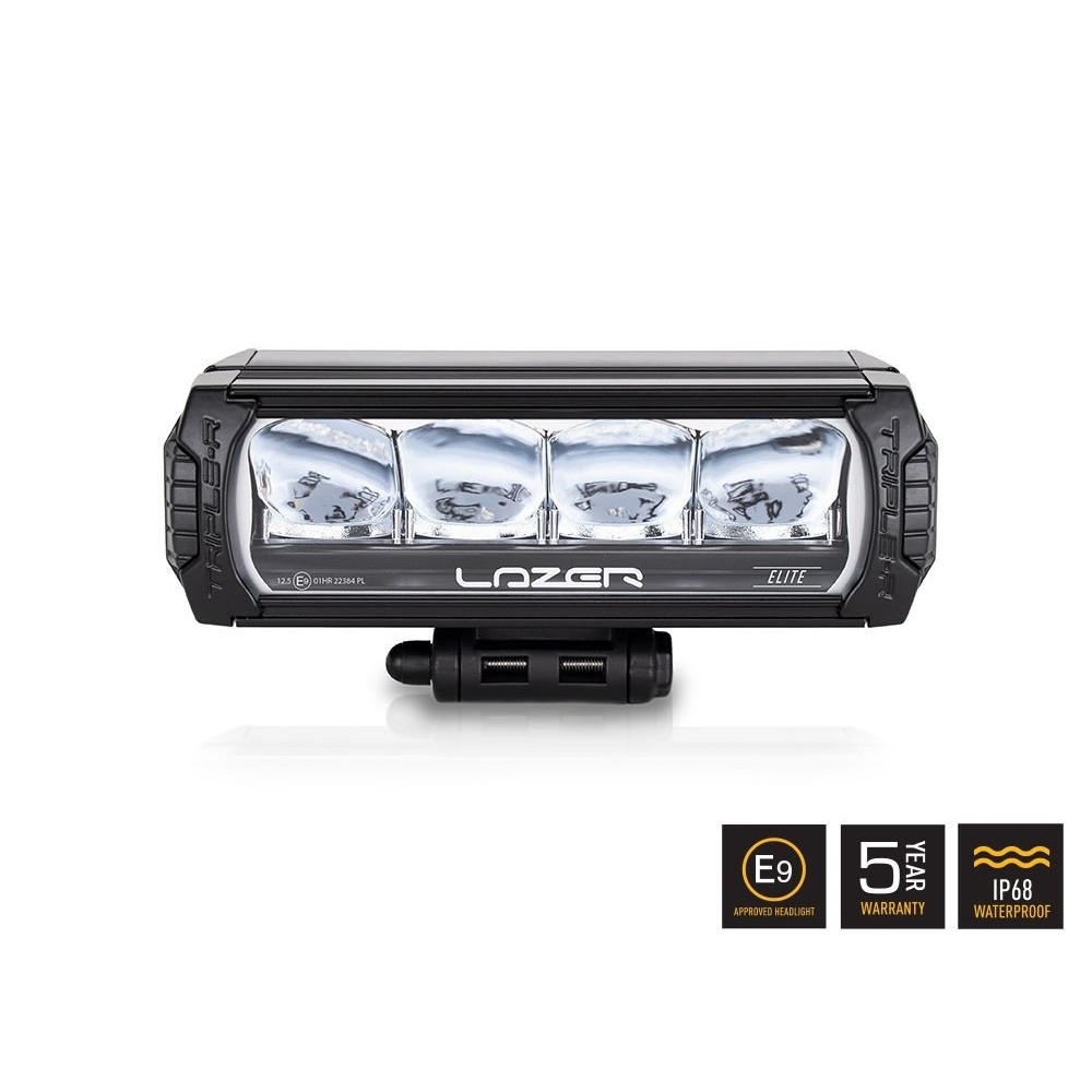 PHARE LED LAZER TRIPLE-R 4 Gen2 NOIR Elite : Puissance & Fiabilité