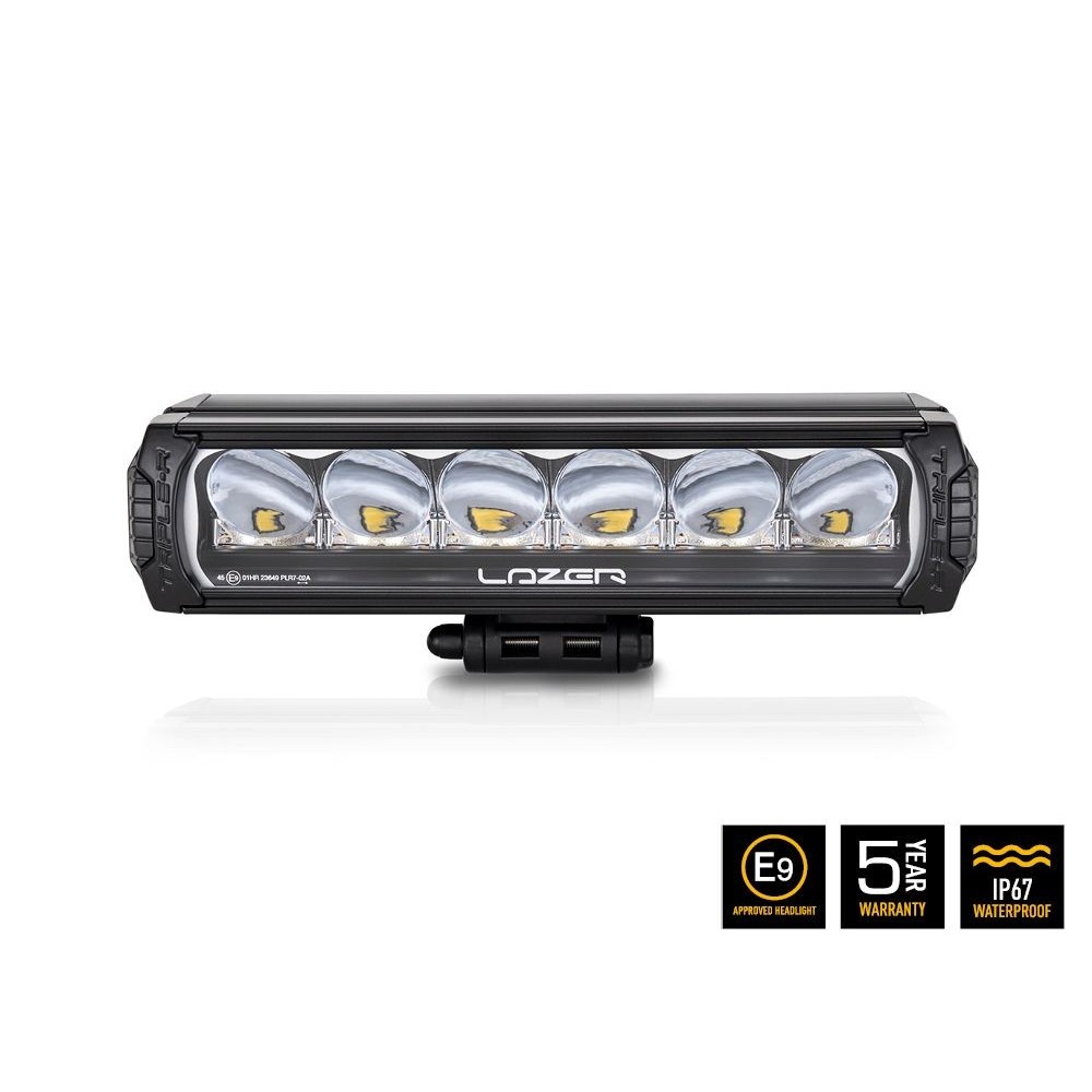 Phare LED LAZER Triple-R 6 Gen2 Noir, Éclairage 4x4 Puissant