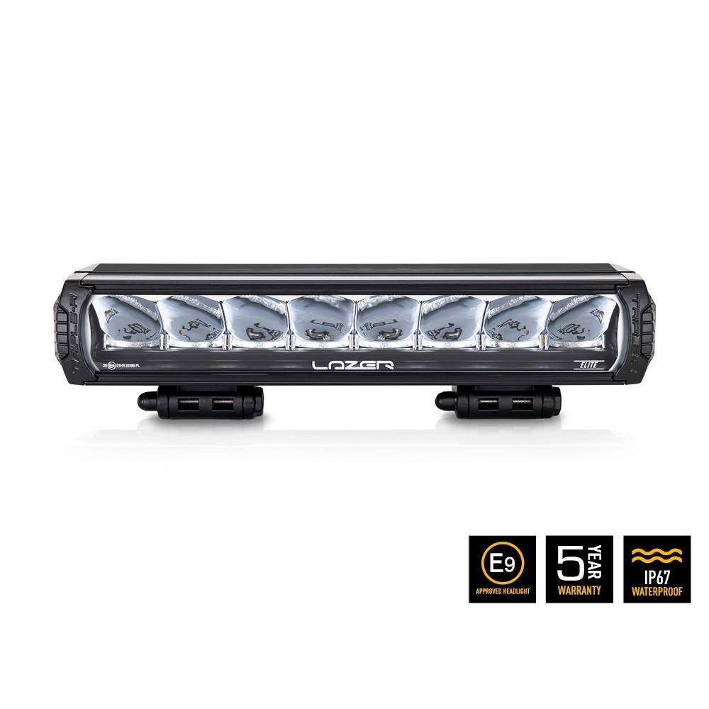 Phare LED LAZER Triple-R 8 Elite Gen2 Noir – Puissance & Performance
