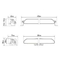 Phare LED LAZER Linear 12 : Éclairage 4x4 puissant & fiable