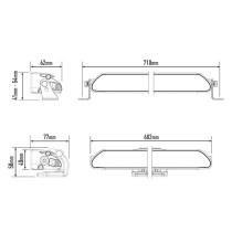 Phare LED LAZER Linear 24 Elite : éclairage ultra-puissant 4x4