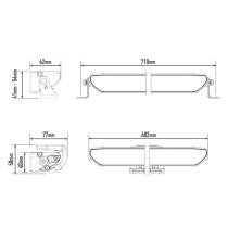 Phare LED LAZER Linear 24 Flood : Éclairage 4x4 ultra performant