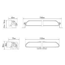 Phare LED LAZER LINEAR 42 : Éclairage 4x4 ultra performant