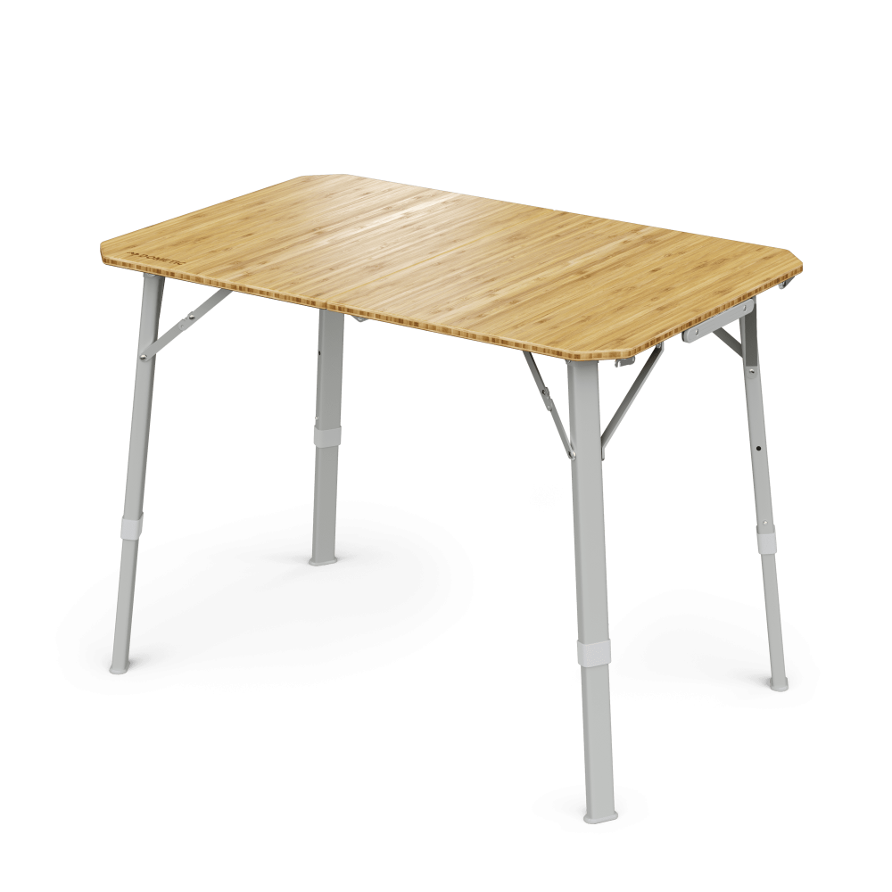 Table de Camp Pliante Dometic Bamboo : Compacte & Élégante