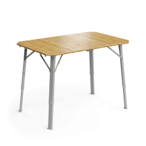 Table de Camp Pliante Dometic Bamboo : Compacte & Élégante