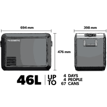 DOMETIC CFX3 45 : Frigo portable 12/24V, robuste et efficace