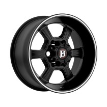 Jante BALLISTIC 845 8x16 6x139.7 Black – Puissance & Style