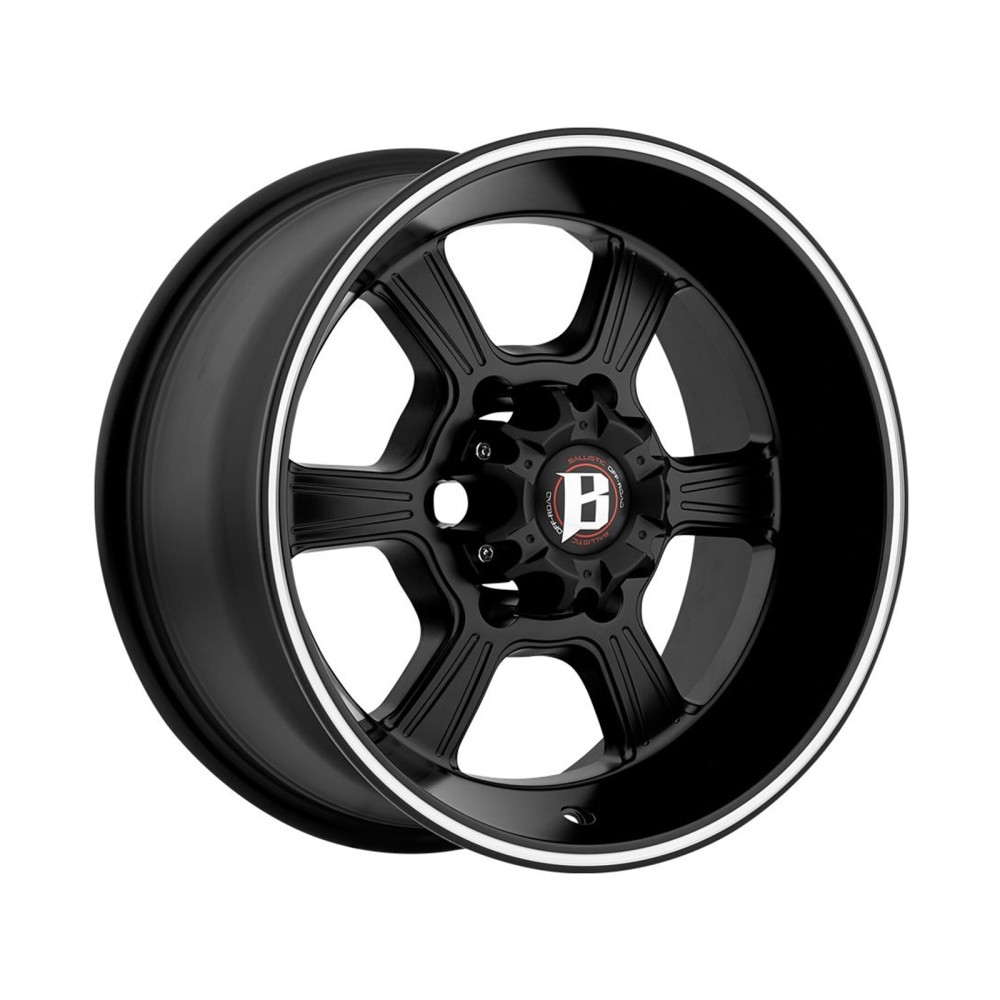 Jante BALLISTIC 845 8x16 6x139.7 Black – Puissance & Style