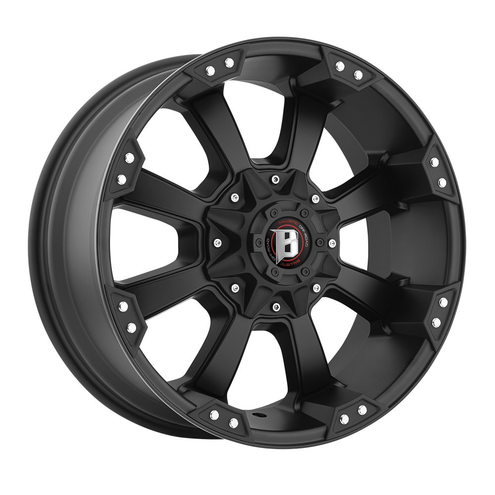 Jante Ballistic 845 9x18 5x127 ET12 Black – Style et robustesse