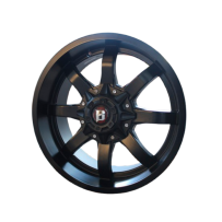 Jante Alu BALLISTIC 955 9x17 5x127/139.7 ET12 Noire – Achat Qualité
