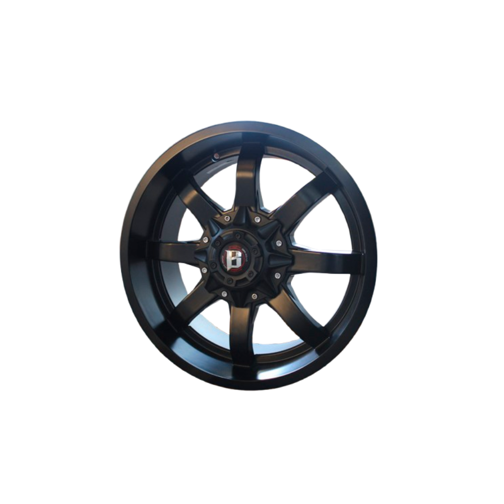 Jante Alu BALLISTIC 955 9x17 5x127/139.7 ET12 Noire – Achat Qualité