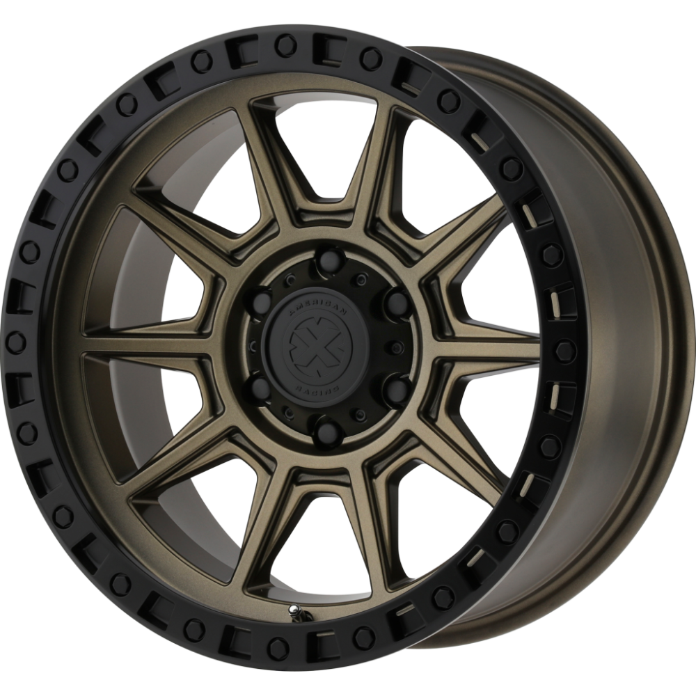 Jante aluminium ATX AX202 18" bronze mat 6x139.7, style et robustesse