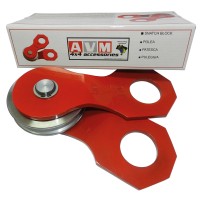 Poulie de Renvoi AVM 10T : Accessoire Treuillage 4x4 Puissant