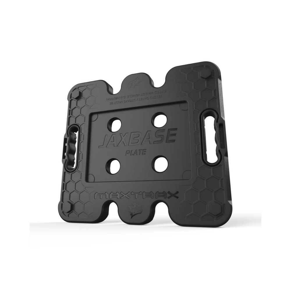 Plaque Jaxbase Maxtrax noire – Base cric stable off-road 4x4