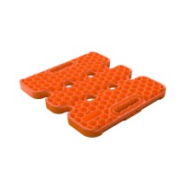 Plaque Jaxbase Maxtrax orange : Base cric 4x4, désensablage efficace