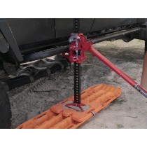 Plaque Jaxbase Maxtrax orange : Base cric 4x4, désensablage efficace