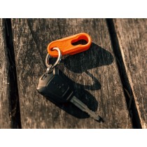 Porte-clés Maxtrax orange : outil serrage goupilles + décapsuleur