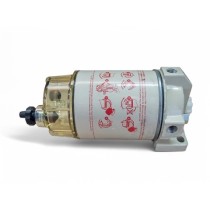 Préfiltre Racor Série 200 230R avec séparateur d'eau - débit 114L/h - Filtration 30 microns