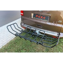 PANIER DE TRANSPORT SUR CROCHET D’ATTELAGE – OFF-ROAD / EXPÉDITION / 4x4