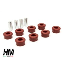Kit de correction d’angle de chasse – Suzuki Jimny 2018+ (Silentblocs alvéolaires + excentriques)