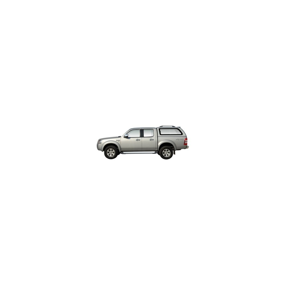 HARD TOP FIBRE DOUBLE CABINE AVEC FENÊTRES – FORD RANGER / MAZDA B2500