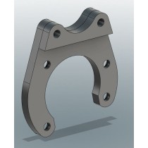 Platines support étriers arrière – Land Rover Discovery 2 Td5 (jeu de 2)