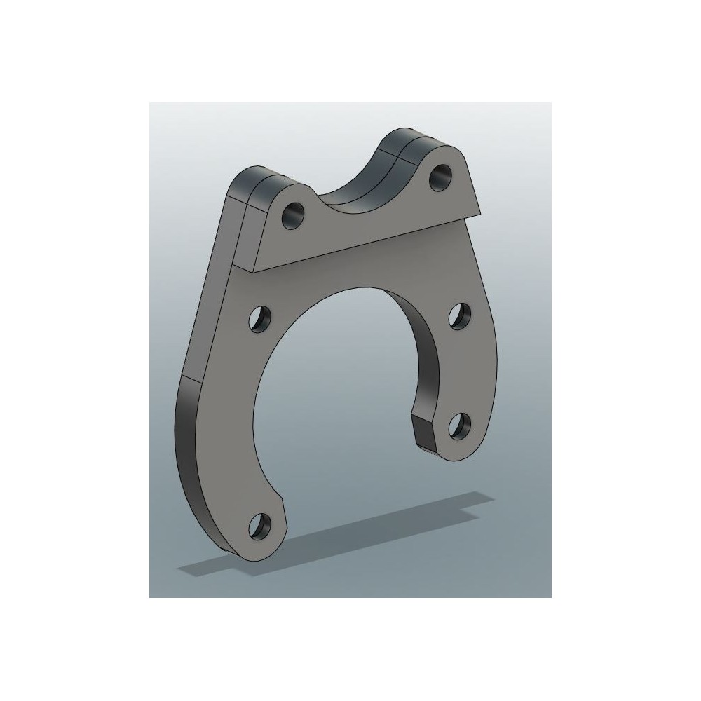 Platines support étriers arrière – Land Rover Discovery 2 Td5 (jeu de 2)