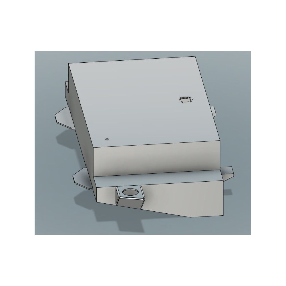 Réservoir aluminium EP4mm 50 L pour Auverland A3