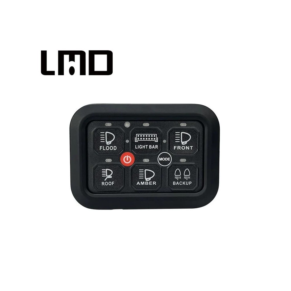 Boîtier de contrôle 6 voies Lumidrive – Commande électrique programmable haute performance