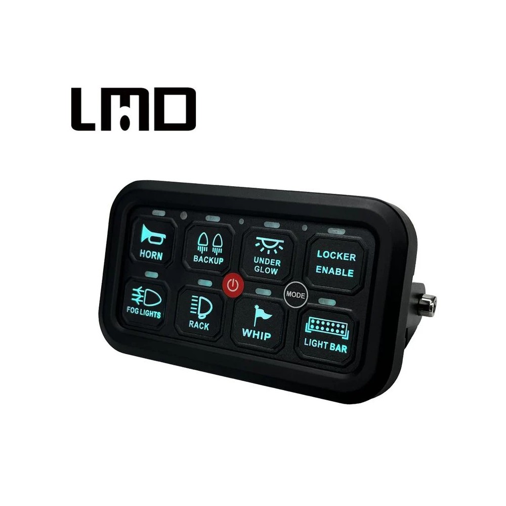 Boîtier de contrôle 8 voies Lumidrive – Commande électrique programmable haute performance