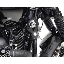 Support de relocalisation de démarreur DENALI pour Triumph Bonneville, Thruxton & Scrambler '04-'14 (rev01)