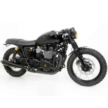 Support de relocalisation de démarreur DENALI pour Triumph Bonneville, Thruxton & Scrambler '04-'14 (rev01)