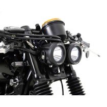 Support de relocalisation de démarreur DENALI pour Triumph Bonneville, Thruxton & Scrambler '04-'14 (rev01)