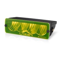 Lentille Jaune LAZER Carbon 4 Gen 3 : Éclairage 4x4 Haute Performance
