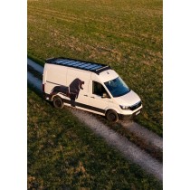 Galerie de toit aluminium MAN TGE L3H3 / VW Crafter L3H3 – Plateforme robuste pour expédition & utilitaire