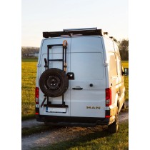 Échelle en aluminium MAN TGE / VW Crafter – Accès toit L3/L4 H3/H4