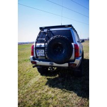 Échelle de hayon Nissan Patrol Y61 – Acier galvanisé – Accès toit & galerie