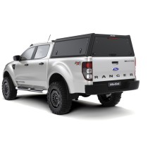 Hardtop Alu Cab Explorer Guard noir Ford Ranger double cabine