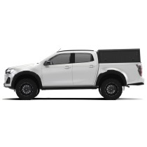 Hardtop Explorer Guard noir strié Alu Cab pour Isuzu D-Max 2020+