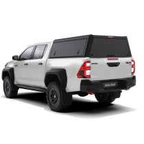Hardtop Explorer Guard alu noir pour Toyota Hilux Revo Alu Cab