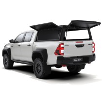 Hardtop Explorer Guard alu noir pour Toyota Hilux Revo Alu Cab